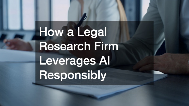 How a Legal Research Firm Leverages AI Responsibly